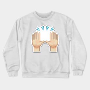 PGIF - PRAISE GOD IT's  FRIDAY (Emoji) Crewneck Sweatshirt